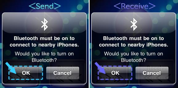 Bluetooth confirm